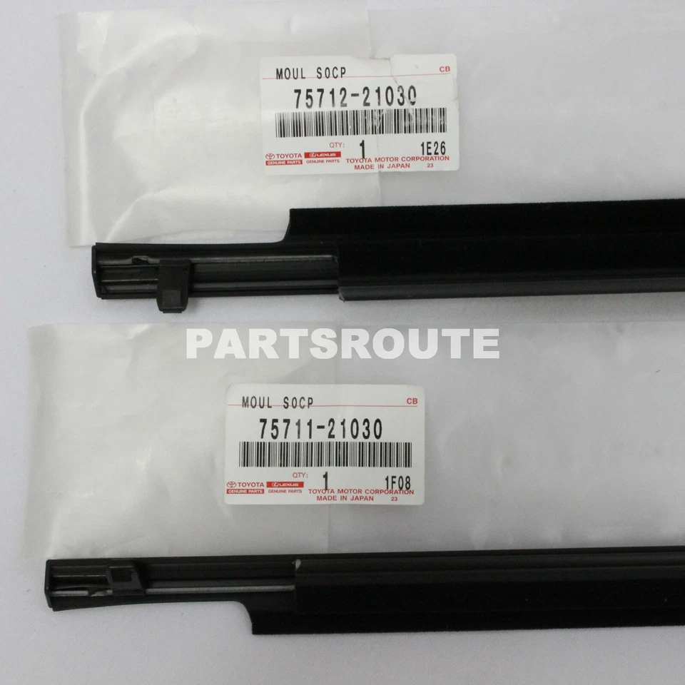 Moldura de cinturón de puerta delantera lateral ventana exterior original Scion tC 2005-2010 derecha + derecha Foto 4 de 4