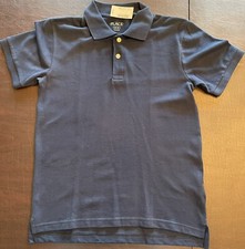 Children  s Place Boys Uniform Short Sleeve Pique Polo Royal Blue XL 14 - NWT