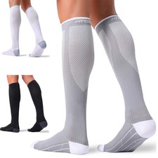 3 Pairs Compression Socks for Women and Men 20-30mmHg- Circulation and Muscle...