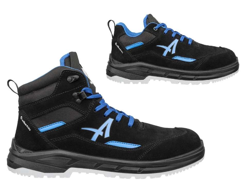 ALBATROS Sicherheitsschuhe VECTOR BLUE S3 Hochschuhe Halbschuhe