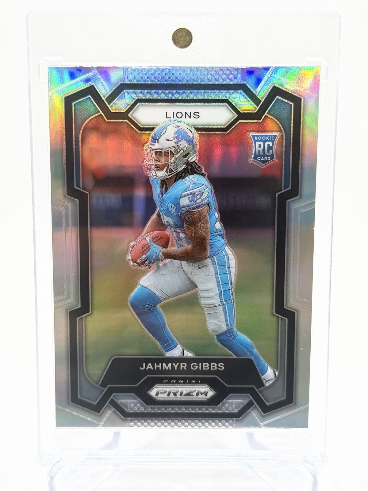 Panini 2023 Prizm Rookies Jahmyr Gibbs RC #331 Silver Prizm Detroit Lions