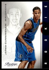 2012-13 Panini Prestige Jared Cunningham Rookie Dallas Mavericks #226