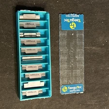 Qty. 10, TaeguTec TDT 5.00E-0.40 TT7220 Carbide Grooving Insert T-Clamp. iso P,M