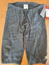 Speedo Black Deep Storm - Anthracite Pro LT Jammer Shorts Mens Size 30 NWT