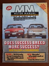Motor Manual magazine, December 1984