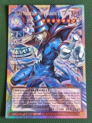 Dark Magician, the Pharaoh's Servant MAMA-EN001 Overframe Starlight 1st Ed