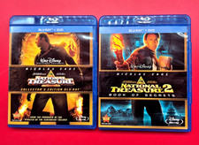 National Treasure 1 and 2 Blu Ray Lot
