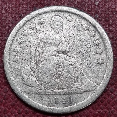 1840 Seated Liberty Dime 10c Better Grade  #100141