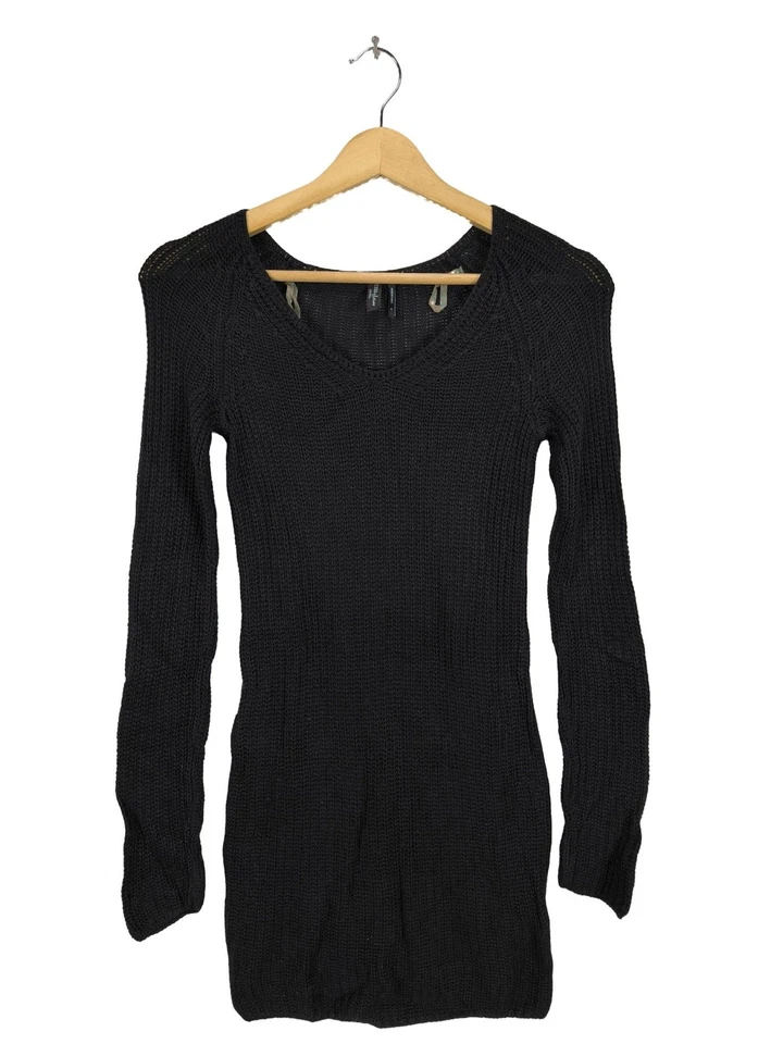 GUESS Pull tricoté Dames Pull T EU 36 noir style décontracté - Photo 1/4