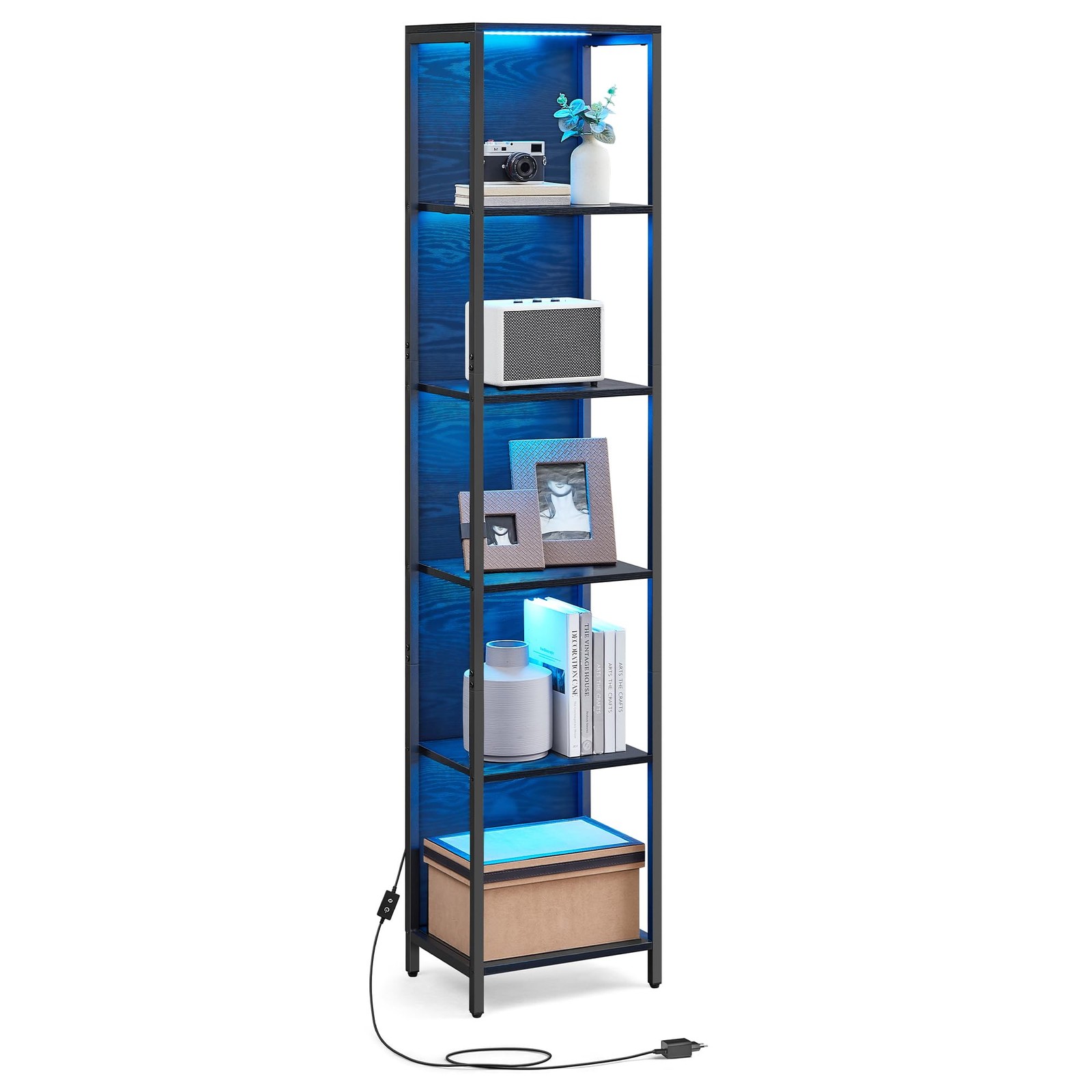 Bibliothèque LED à 6 Niveaux