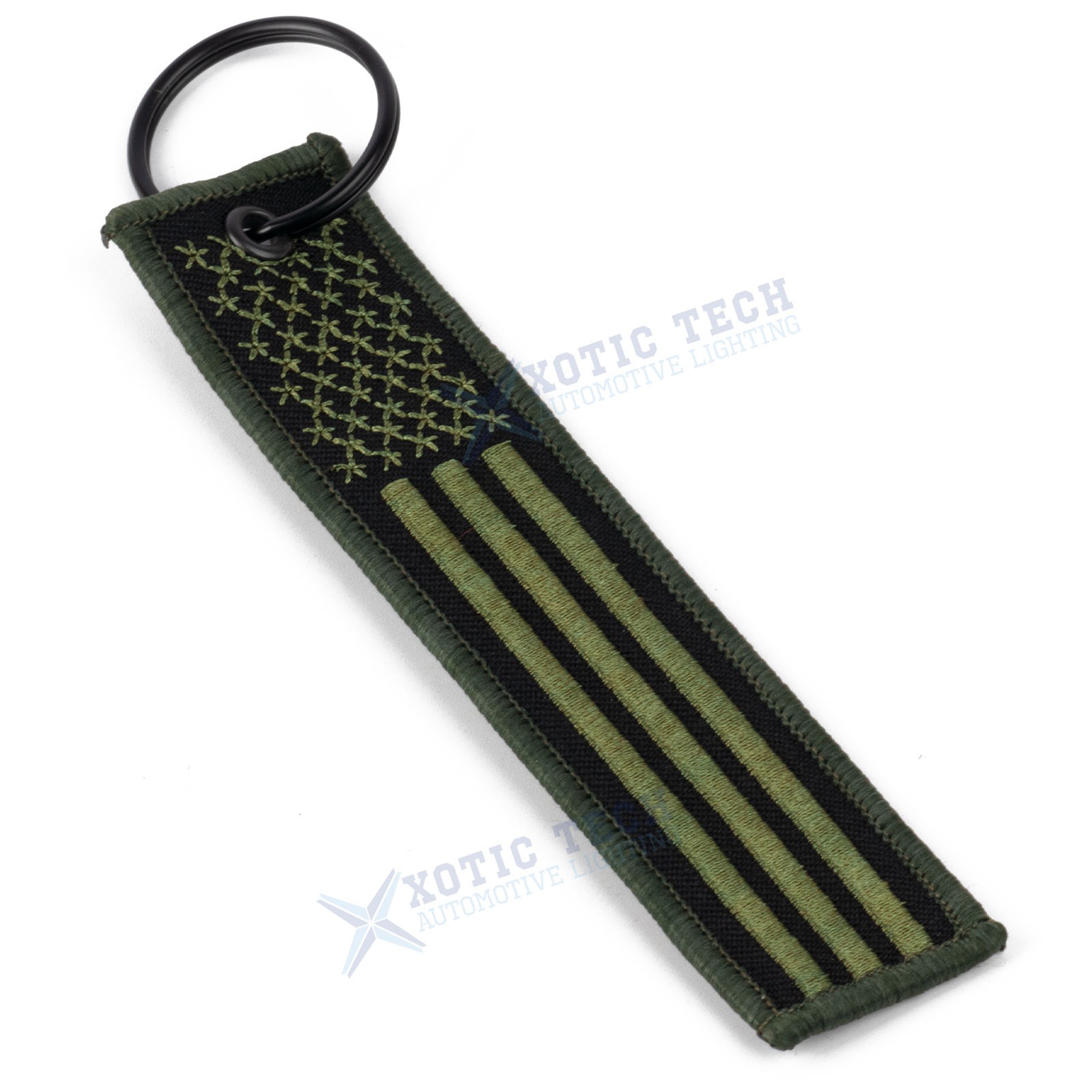 Green/Black American Flag