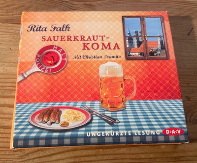 CD Hör Chr. Tramitz - Rita Falk : Sauerkraut-Koma 6 CD (409 min) DAV AUDIO cb