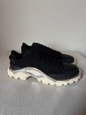 Raf Simons x Adidas Detroit Runner - Size 9 - Black Chrome - F34245