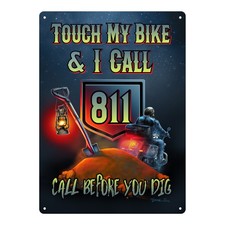 Rivers Edge Products Tin Sign 17 X 12 Weatherproof Metal Wall Art Dial 811