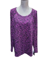 RBX Live Life Active Women's Oversized Long Sleeve Top 1X NWT