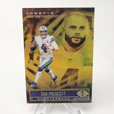 2021 Panini Illusions Trophy Collection Gold 1/25 1/1 Dak Prescott #46