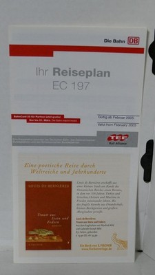 Deutsche Bahn AG - Ihr Reiseplan - EC 197 - ab Februar 2005 (2)