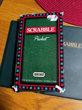 Board Game Scrabble Pocket Spears Games Miniature Magnetic Vintage complete