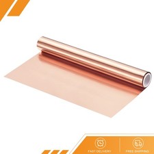 Copper Sheet Roll 3500mm x 200mm x 0.01mm Pure Strip Flashing Metal Foil Plate