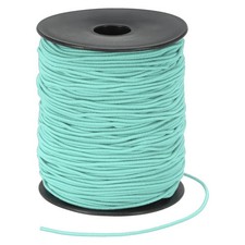 Elastic Cord, 1.5mm Stretchy Elastic String 100 Yards Grass Green