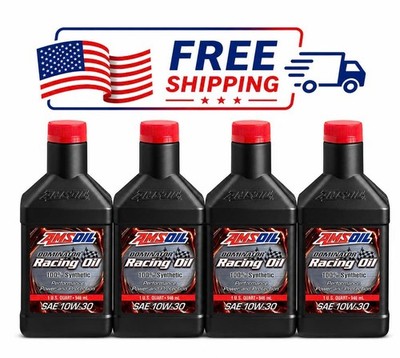 AMSOIL Dominator 10W-30 Racing Oil Full Synthetic Engine Oil RD30 High Power
