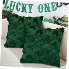 St Patricks Day Decorations St Patricks Day Pillow Covers 18x18 inch Set of 2