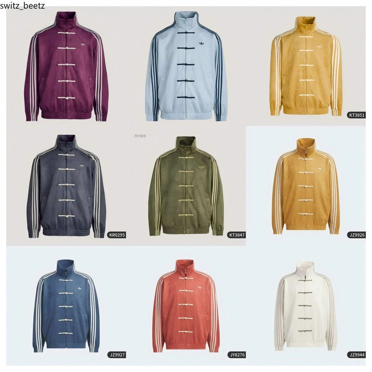 Hot Adidas Originals Ctt Snake Year Limite Chinese Stand Collar