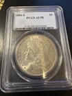 1884 S PCGS Morgan Silver Dollar AU58