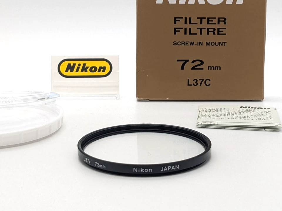 [Open Box Unused] Nikon 72mm L37C Screw-In Mount Filter rom Japan #786-31766 - Image 2 of 4