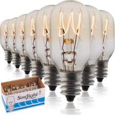 Salt Lamp Bulb -15 Watt Replacement Bulbs for 8 Count Pack of 1 , Clear