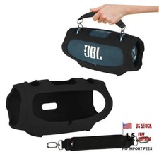 Silicone Cover Case Protective Skin for JBL Xtreme 4 Black