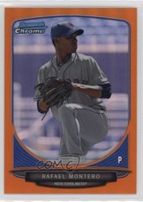 2013 Bowman Prospects Chrome Orange Refractor 12/25 Rafael Montero #BCP50 0nr3