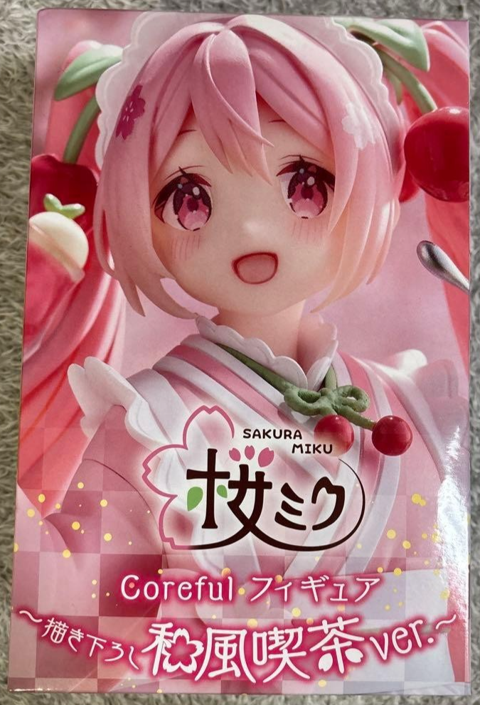 Taito Prize Sakura Miku Coreful Figure Original Illustration