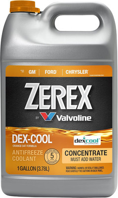 Zerex Dex-Cool Antifreeze Coolant Concentrate 1 Gallon
