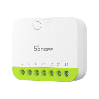 SONOFF MINI Duo 2 - Channel Zigbee Smart Switch, Zigbee 3.0 Enabled, 16A Total L