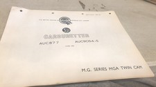 Mga Twin Cam - Su Carby Bmc Australian Parts List