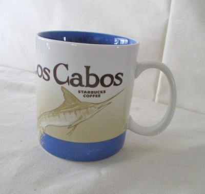 Nice 2016 STARBUCKS 16oz Global Icon LOS CABOS MEXICO Ceramic Mug (Ast104