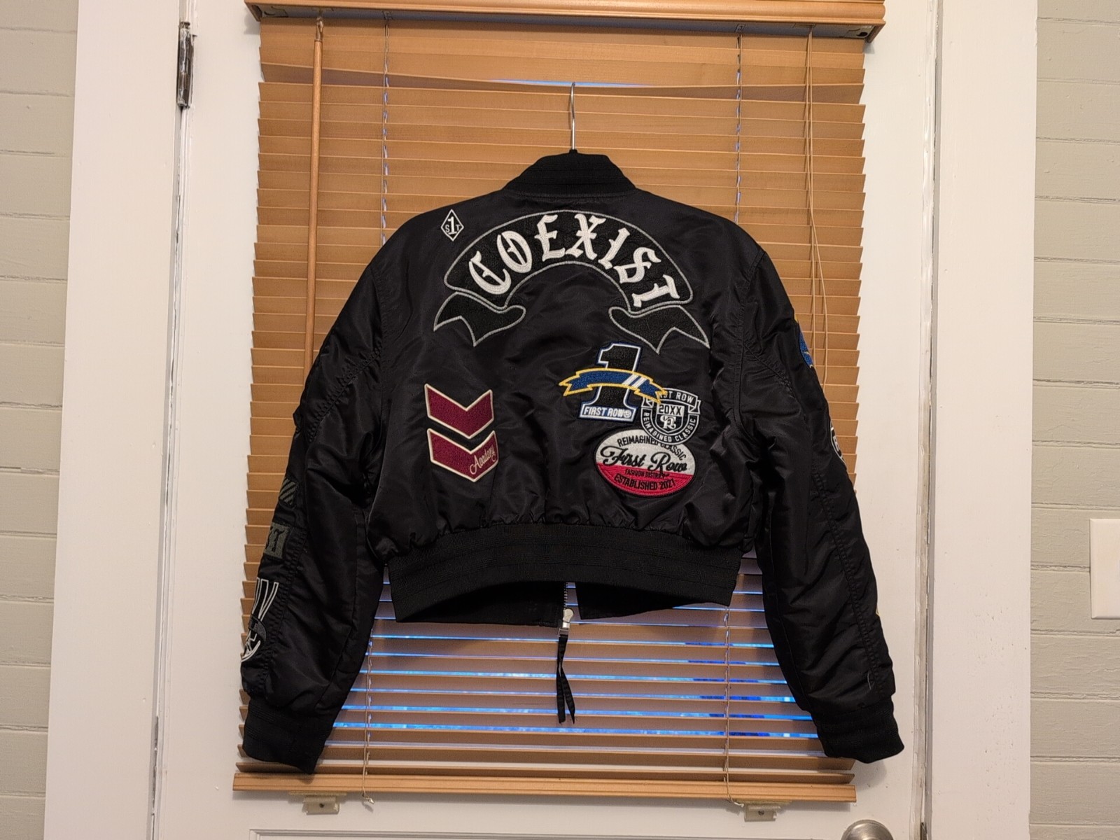 Women's First Row Multi Patch Coexist Jacket Eigh… - image 6