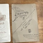 Lot of 2 Sepia Original Cabinet Card Portrait Photos Harry & F.F. Fuller — photo 8
