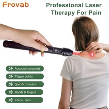 500mW Laser Human/Vet Therapy Pain Relief Device 808nm Red Light Acupuncture