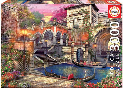 NEW Educa Jigsaw Puzzle 3000 Pieces 14+ Ages Venice Courtship