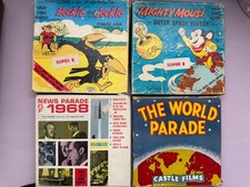 Castle Films The World Parade Standard 8mm Black  White Movie Film