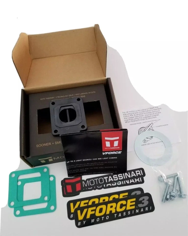 V-Force 3 Reed 阀门 适用于川崎 KX80 KX85 KX100 KX112 RM100 型号 V384A 全新 — 第 2/4 张图片