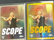 Tiffany Stratton 2026 Topps Chrome WWE Scope Gold Refractor /50 #SCO-2