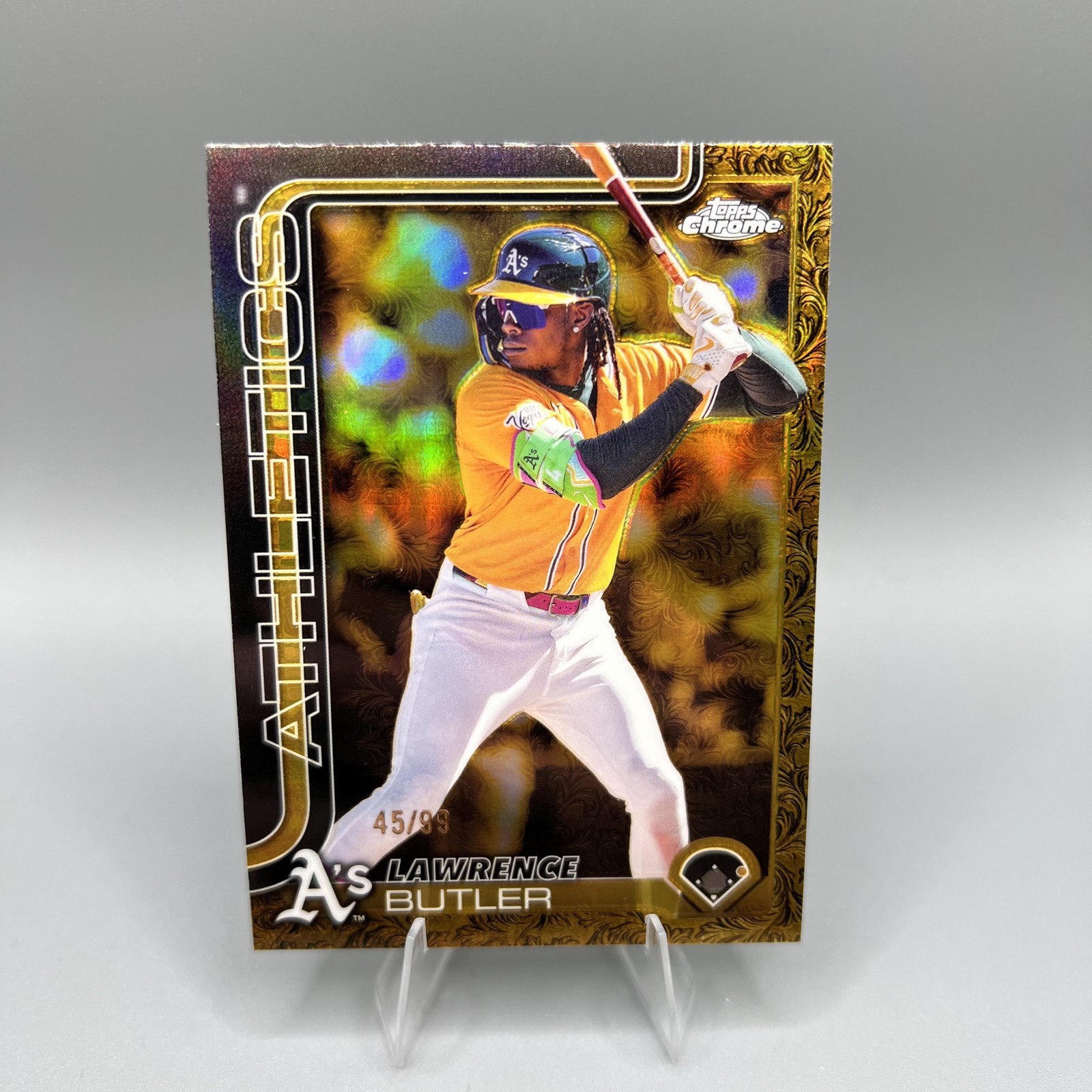 2025 Topps Gilded Collection - Lawrence Butler #131 Gold Refractor /99 Athletics