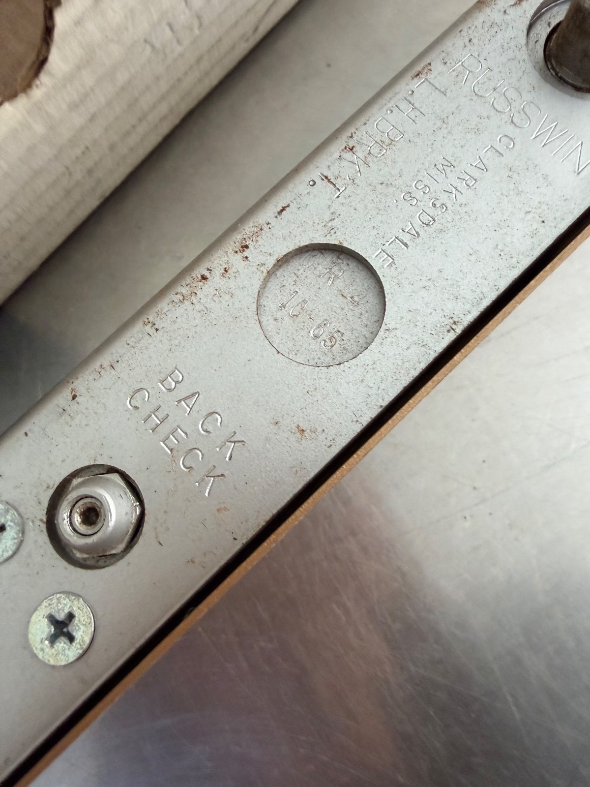 NOS 500 Series Mark III   Russwin Door Closer Right Hand 500 Series   G-2