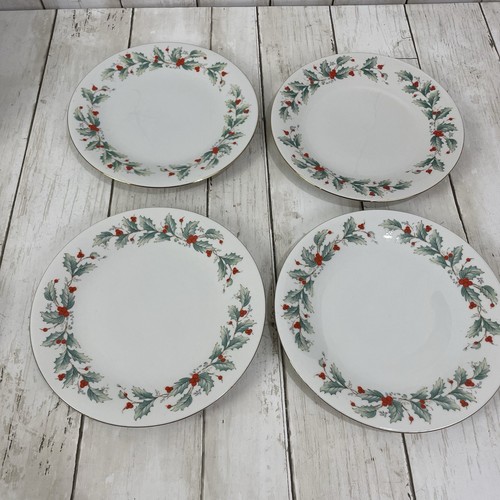 China PEARL Fine China Noel Porcelain Set Complete 49 Piece Christmas Dishes - Picture 11 of 12
