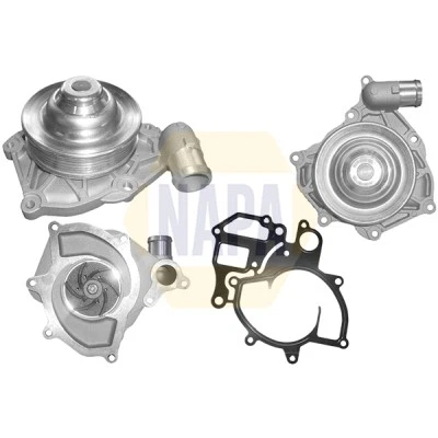 Water Pump fits PORSCHE 911 996 3.6 99 to 05 Coolant NAPA 99610601172 Quality - Image 2 of 4