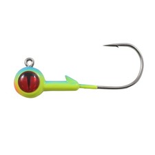 Tungsten Jigs for Walleye, Bass, Panfish  3/8 Oz with 3/0 Hook, 2Pack
