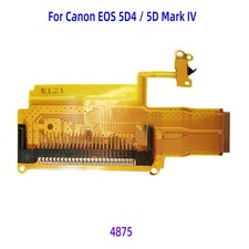 Original Camera CF Memory Card Slot Holder Board Flex Cable for Canon EOS 5D4